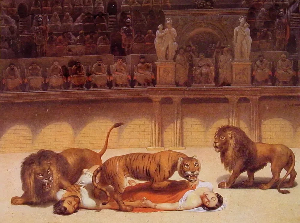 Tigre e due martiri 1